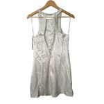 For Love & Lemons  Lucy Bridal Elegant Minimalist White Mini Medium Dress Photo 3