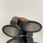 Forever 21 Light Brown Gladiator Open Peep Toe Ankle Summer Sandal Block Heels Photo 11