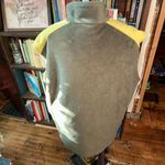 Columbia olive green two tone fleece XL gorpcore vest Photo 1