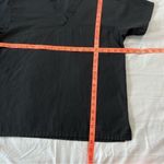 Peaches Uniforms Medium Women's Scrubs Top Black V Photo 3