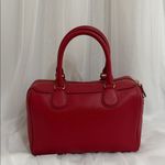 Coach  Leather Satchel (Cherry red) Photo 2