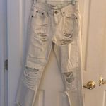 One X One Teaspoon Distressed White Jeans Photo 1