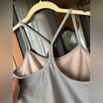 Lululemon  Power Y Tank top Luon Tonka Striped Heathered Slate White Photo 5