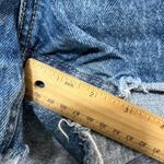 Free Assembly Denim Jean Shorts Raw Hem Blue Wash Womens Size 12 Cutoff Frayed Photo 6