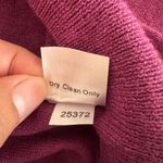 Garnet Hill Silk Merino Wool Cashmere Ruffle Cardigan Boho Women Medium Purple Photo 6