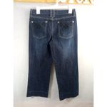 White House | Black Market  Embellished Jeans Blanc Size 6 Dark Wash 5 Pockets NWOT Photo 5