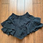 Aerie Black Rock n Ruffle Mini Skirt w/ shorts | NWT | XS Photo 4