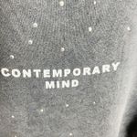 ZARA Washed Effect Sweatshirt Dress Size M Gray New 100% Cotton Photo 8