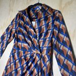 Banana Republic Long Sleeve Dress Satin Wrap Mini Dress Size 6 NWT Photo 2