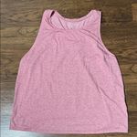 Outdoor Voices  Doing Things Heathered Pink Tank Top Photo 0