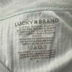 Lucky Brand Soft Mint Ribbed Tee Photo 4