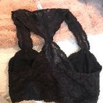 Free People Black Lace Bralette Photo 3