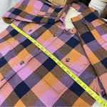 Natural Reflections NWT  M button down Flannel long sleeve Shirt shacket Sherpa Photo 6