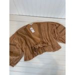 American Eagle NWT Tie Front Cropped Top & Green Denim Skort Bundle Size M 8 Photo 2