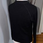 Quince  100% Mongolian  Cashmere Women's Black Crew Neck Sweater Photo 5