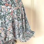 Loft blue floral short sleeved Top Photo 8