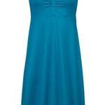 The North Face  Abby Dress Women's M Teal Racer Back Outdoor  UPF30 Large Hike Photo 0