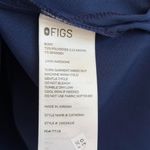 FIGS Women's Catarina One Pocket Scrub Top in Sapphire, Size Medium Photo 7