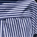 Heritage 1981 Medium Blue & White Striped Button Up Photo 7