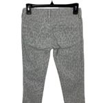 Bella Dahl  Womens Gray Leopard Print Skinny Jeans‎ Made In USA Stretch Denim 26 Photo 3