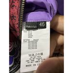 Etro Milano Sz‎ 46 (L) Bomber Jacket Windbreaker Paisley Bandana Floral Patch Size L Photo 4