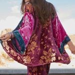 Johnny Was JOHNNY DANCING QUEEN VELVET BURNOUT KIMONO JACKET NWT Photo 5