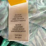 Lole  Swim Suit Green Leaf Print 2 Piece Small Tankini Top Large Bikini Bottom Photo 4