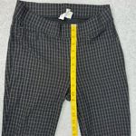 Seven7 Women's Black Check Skinny Ponte Pants Size M Casual Photo 8