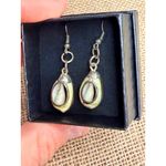 None Vintage Cowrie Shell Dangle Earrings With Fishhook Backs Photo 3