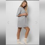 New Comfrt Essential Oversized Tee Dusk Gray Size M Photo 5