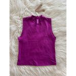 SKIMS Cotton Jersey Mock Neck Tank Lollipop Size Large Photo 2
