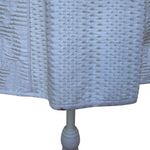 Tibi Strapless White Textured A-Line Dress - Size 6 Photo 5