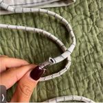 Striped White Tube Top Size M Photo 3