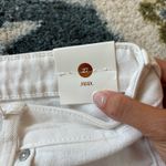 Just Black Denim  Jeans White Straight-Leg Photo 4