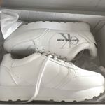 Calvin Klein Jeans Cayle Logo Casual Lace-Up Sneakers White Size 6.5M Retail $89 Photo 9