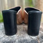 Dolce Vita Two Toned Metallic Mule Heels Size 8 Photo 2