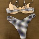 Romwe Gingham Bikini Set Photo 1