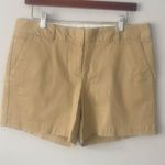 NWT Lands End Low Rise Khaki Chino‎ 5” Short Size 10 Brown Photo 0