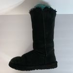 UGG Australia Black Bailey Button Triplet 1873 Sheepskin Boot Women Size 7 Photo 6