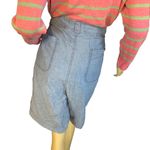 Coldwater Creek BLUE CHAMBRAY COTTON SHORTS (22W) Photo 4