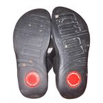 FitFlop Lulu Rhinestone embellished wobble Board t-strapped sandals size 7 black Photo 1