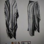 Michael Stars Micheal Stars New boho Ruana Sarong Wrap Scarf Alligator tie dye retro chic OS Photo 9