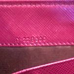 Salvatore Ferragamo  Gancini Hot Pink Full Zip Bifold Leather Wallet COMES in BOX Photo 14