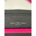 Calvin Klein Jeans Womens Black V Photo 2