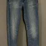 Banana Republic Light Wash Skinny Zip Leg Size 25 Photo 0