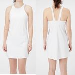 Vuori Volley Dress Womens Size Large White Two Pockets Shelf Bra Athletic *FLAW* Photo 1
