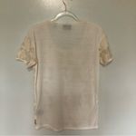 Scotch & Soda Maison Scotch Cruise T-Shirt Crochet Lace Short Sleeve 2 Medium Photo 6