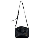 Michael Kors  Ciara Medium Saffiano Leather Black Satchel Crossbody Purse Bag Photo 1