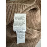 J.Crew Women's  Roll Neck Sweater Oatmeal Tan Brown Merino Wool Alpaca XXS Photo 6