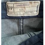 Free People  Denim Shoelace Lace Up Pencil Skirt, Size 2 Photo 5